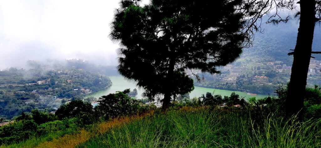 Bhimtal Lake View from Pandey Gaon